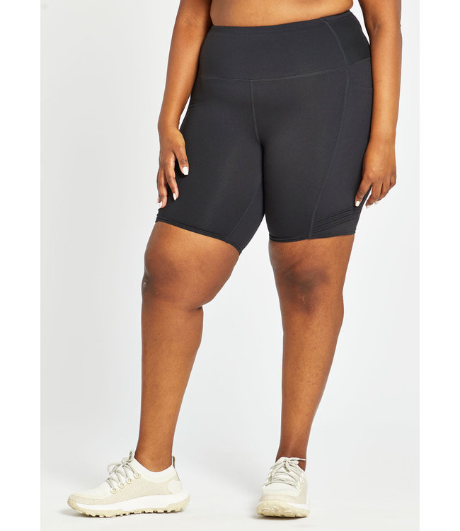 Women's Long Pocket Jogger Shorts