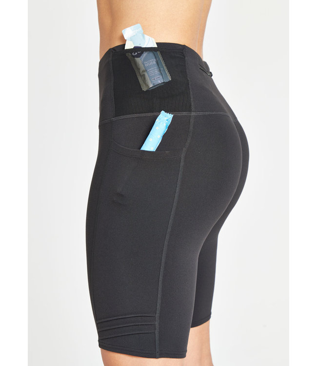 Women's Long Pocket Jogger Shorts