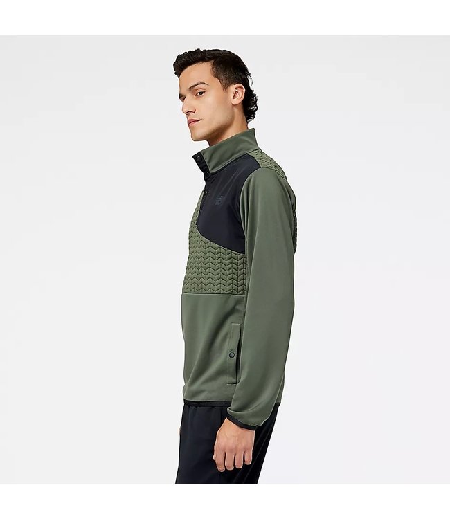 Men's NB Heatloft 1/4 Button Snap Top