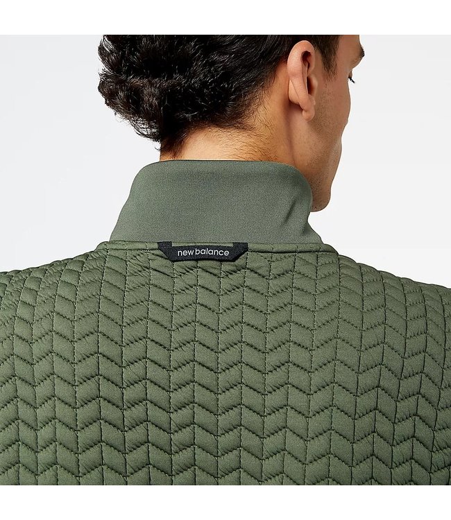 Men's NB Heatloft 1/4 Button Snap Top