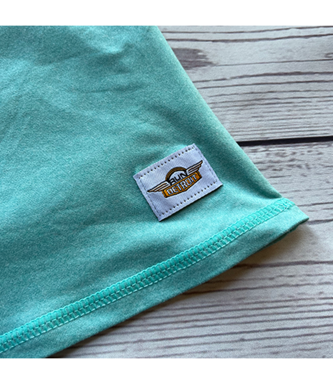 Womens High Neck Crop Performance Tech Tank Top