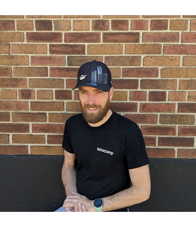 RUNdetroit Technical Trucker Hat City