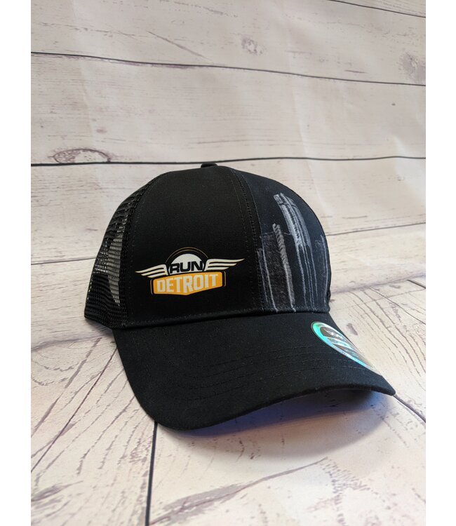 RUNdetroit Technical Trucker Hat City
