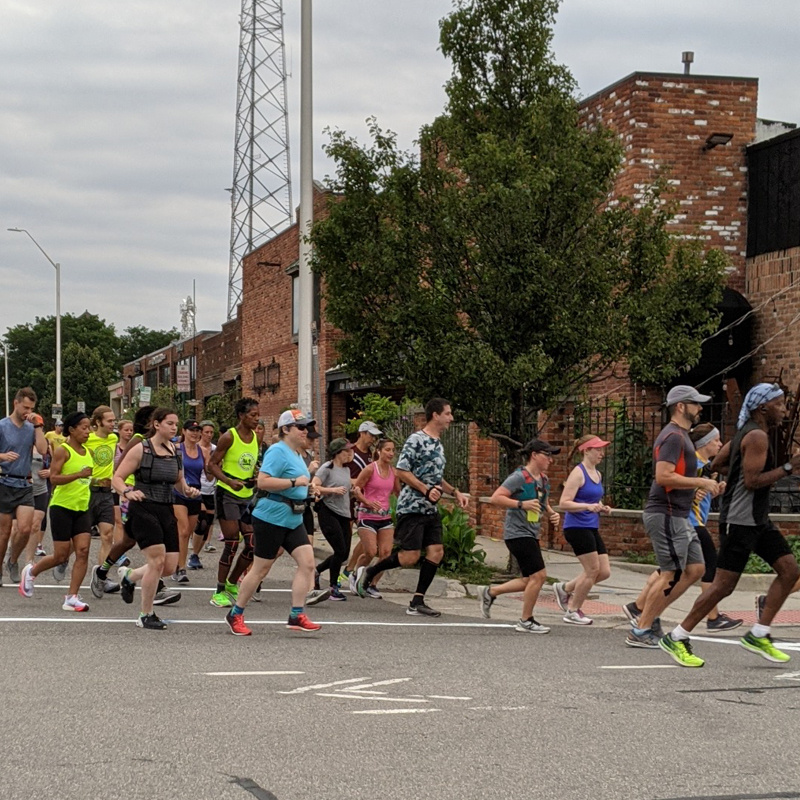 Illustrative venue and activity photograph; not necessarily at RUNdetroit