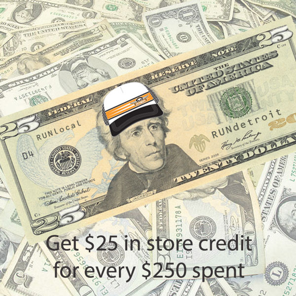 You have a $25 store credit available!