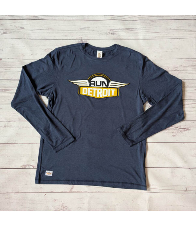 RUNdetroit Mens Performance Tech Long Sleeve