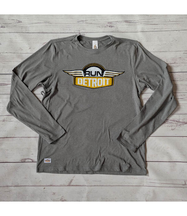 RUNdetroit Mens Performance Tech Long Sleeve
