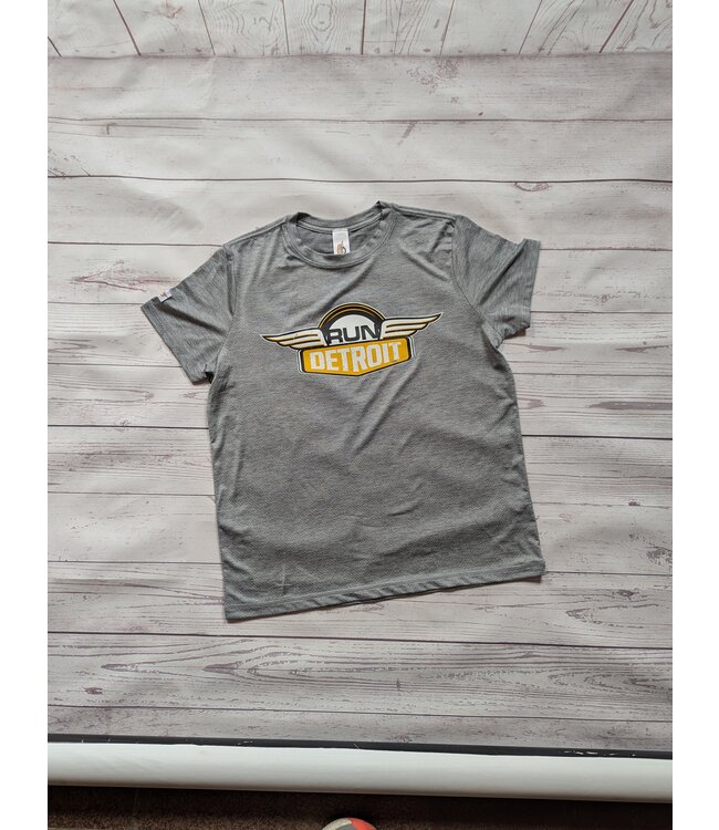 RUNdetroit Womens LuxDry Classic Short Sleeve