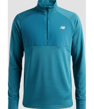 New Balance Mens RC Essential Heat Grid 1/2 Zip