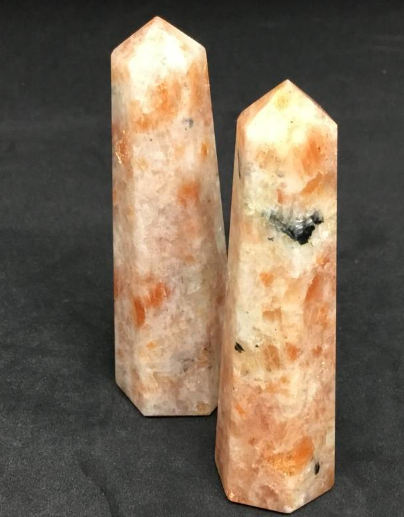 Natural Sunstone Polished Point