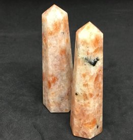 Natural Sunstone Polished Point
