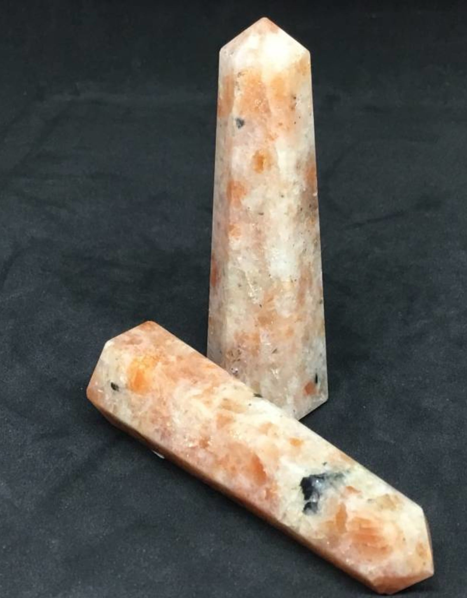 Natural Sunstone Polished Point