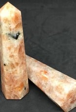 Natural Sunstone Polished Point