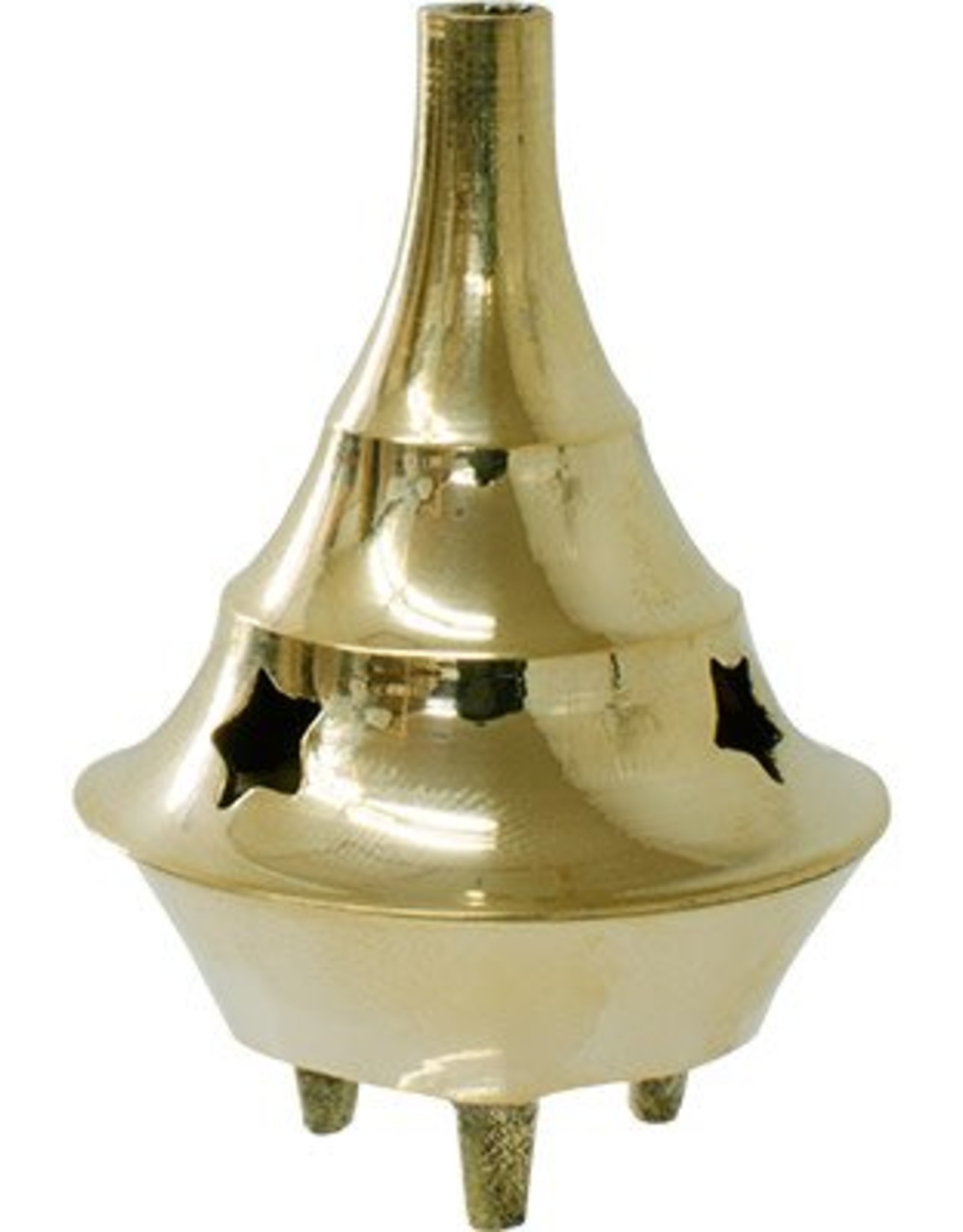 Metal Cone Burner - Brass - Black -Silver -Gold