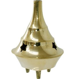 Metal Cone Burner - Brass - Black -Silver -Gold
