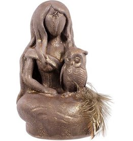Athena Owl Goddess statue 3''