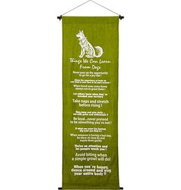 Cotton Banner 16X48 - DOGS