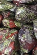 Dragon Jasper Tumbled Stone