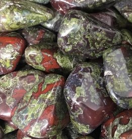 Dragon Jasper Tumbled Stone