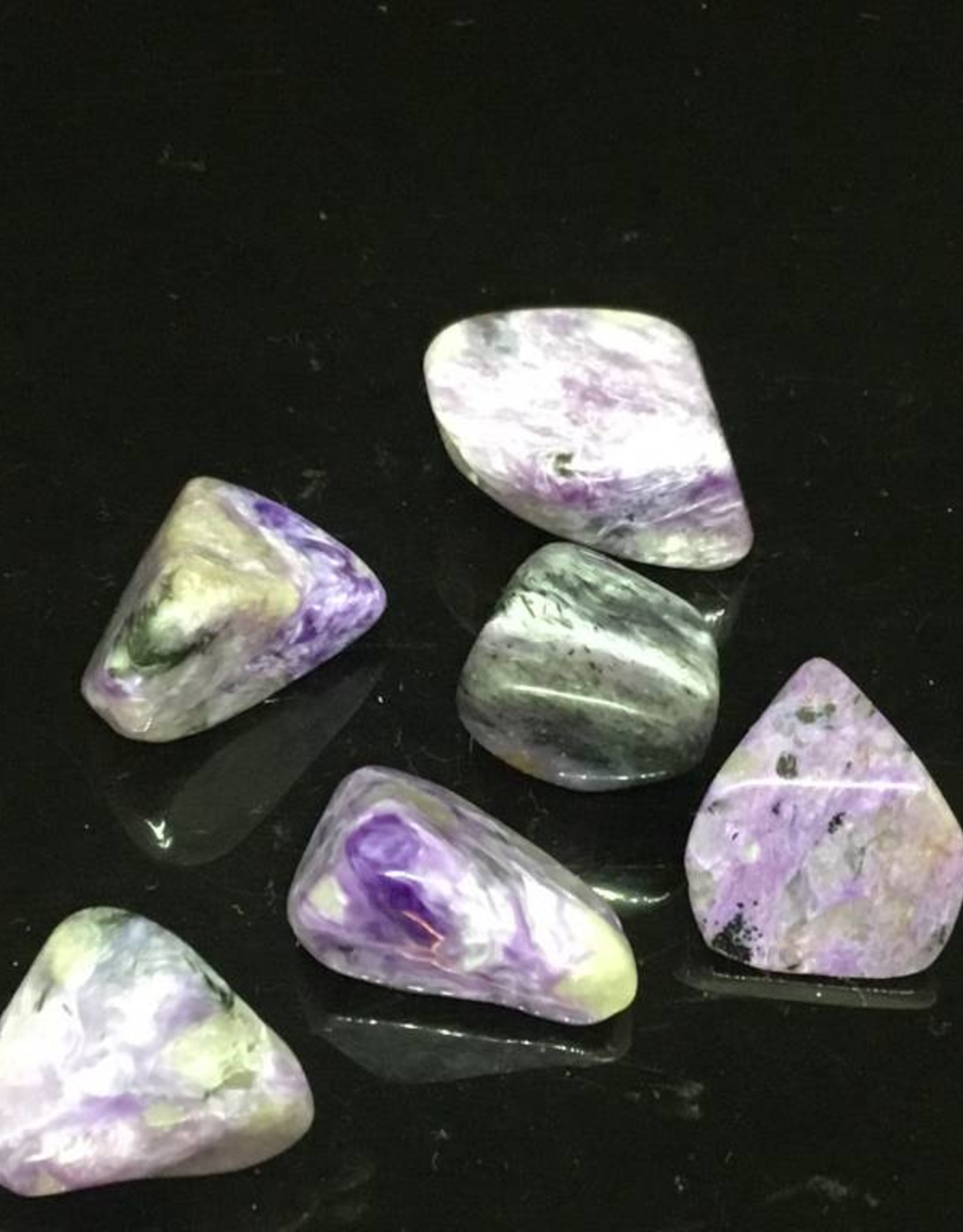 Purple Charoite Tumbled Stone