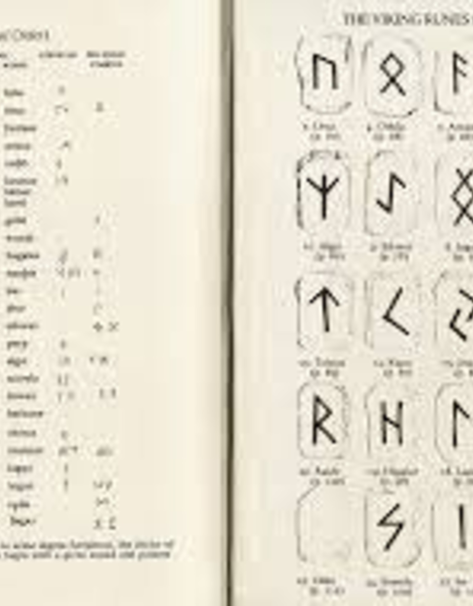 Book of Runes -  original rune set