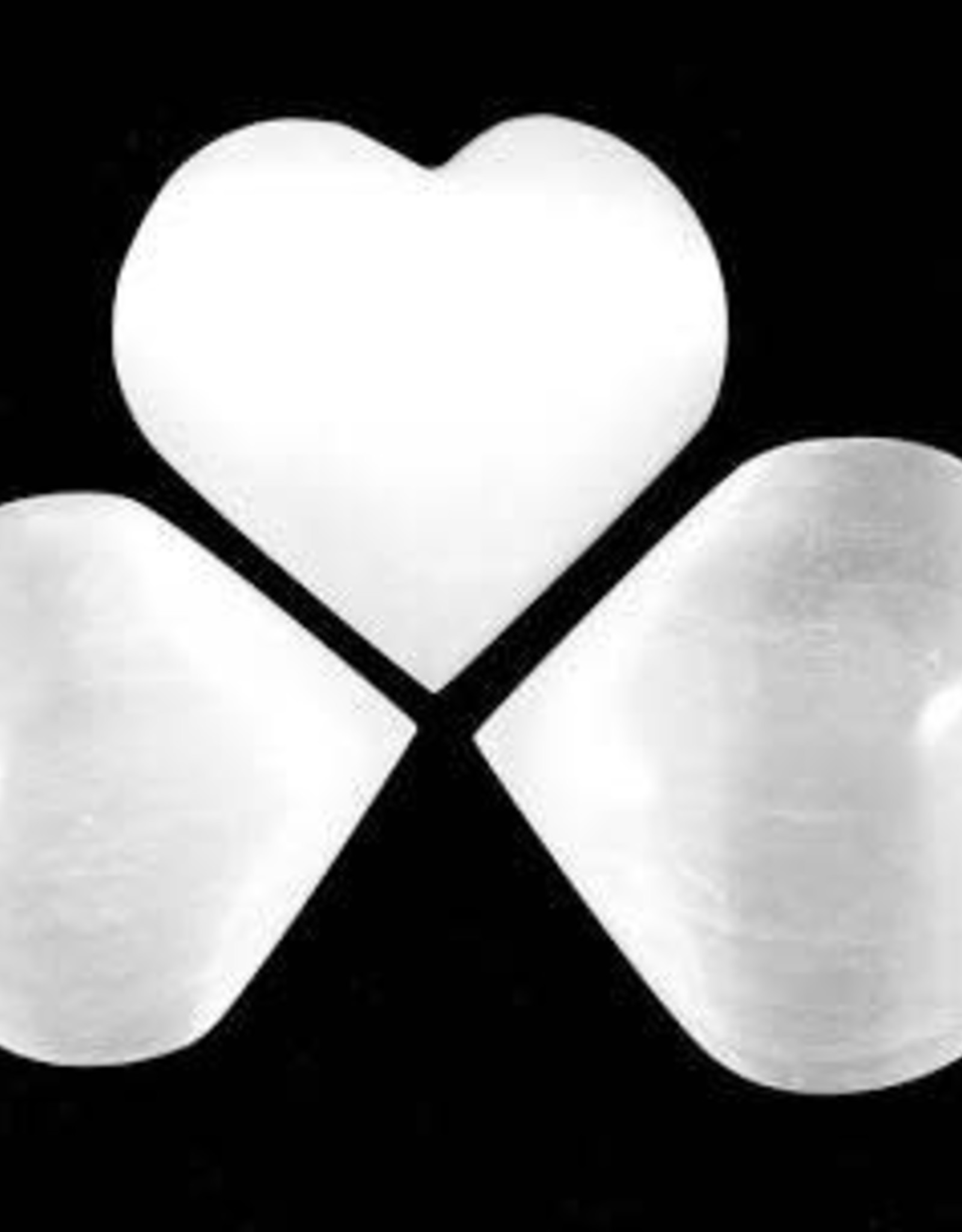 Selenite (Satin Spar) Heart 14 cm Charging Plate