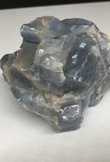 Blue Calcite raw chunk