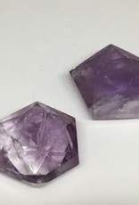 Flat Merkaba Amethyst Star