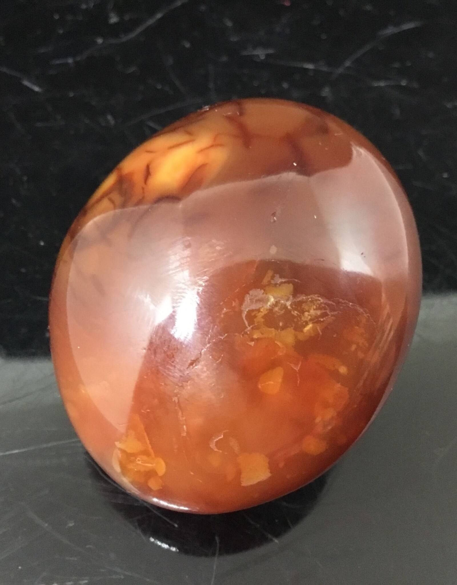 Carnelian Palm Stone