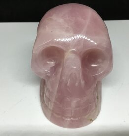 Rose Quartz Skull