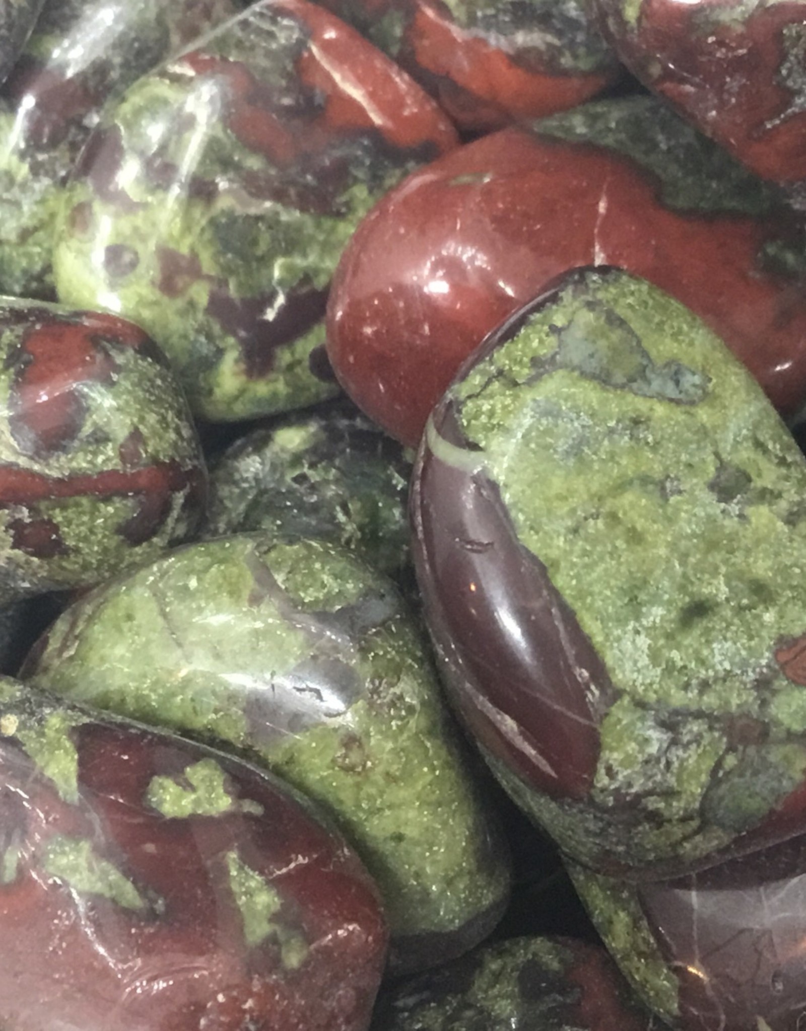 Dragon Jasper Tumbled Stone