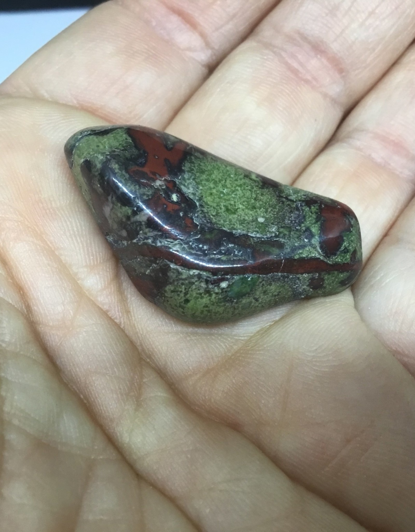 Dragon Jasper Tumbled Stone
