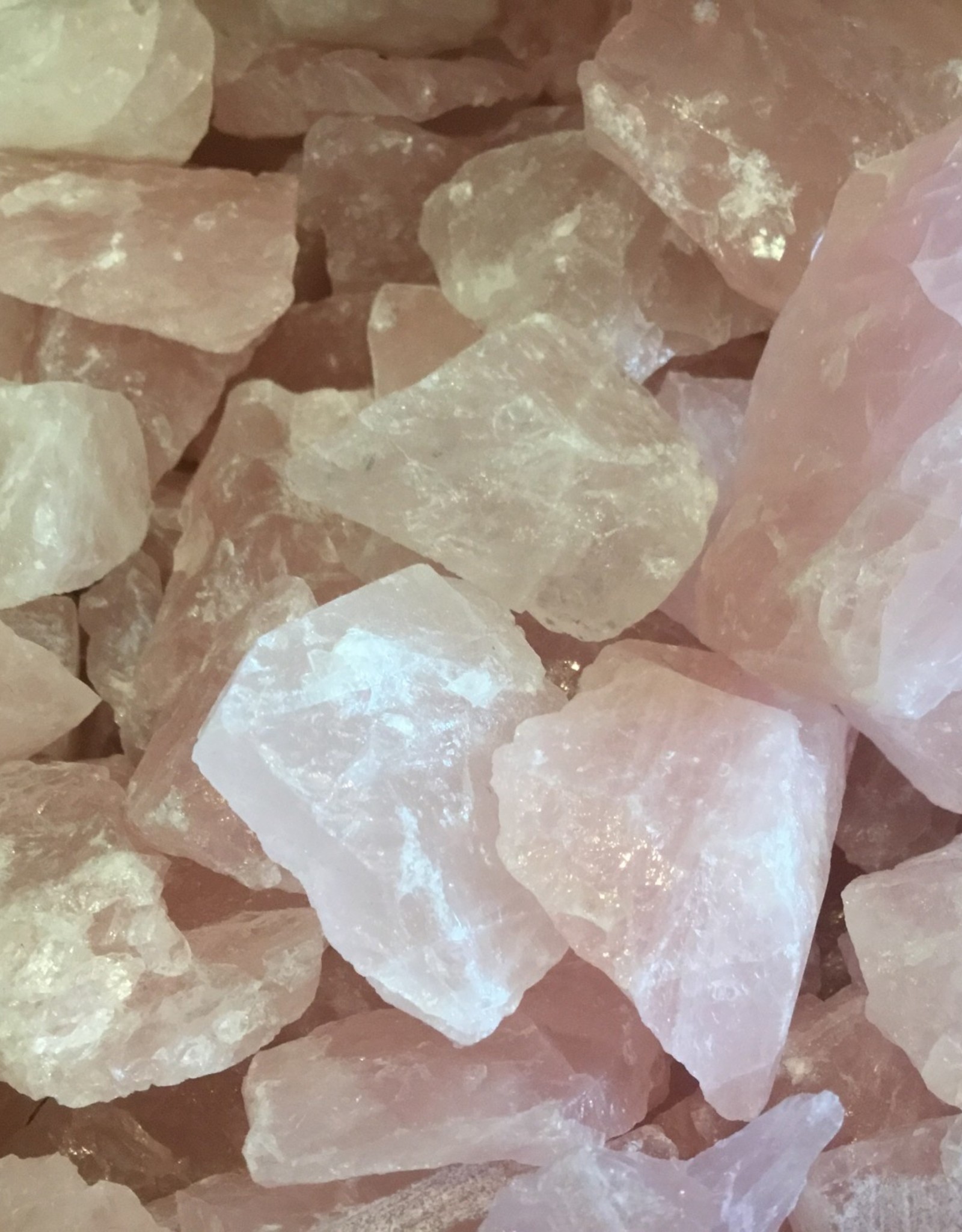 Tiny Small Rough Rose Quartz