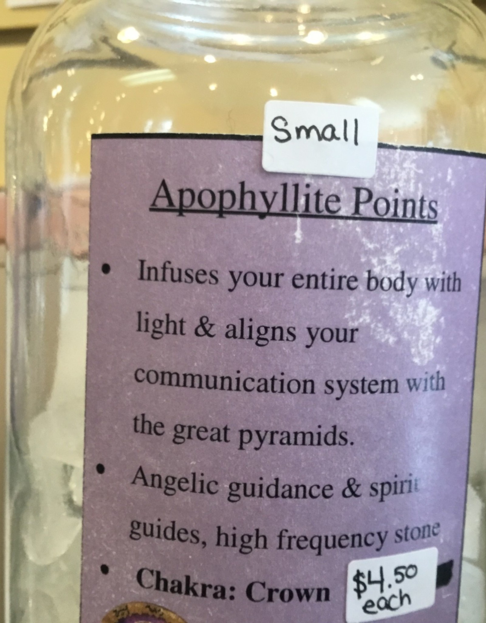 Small Apophyllite Point