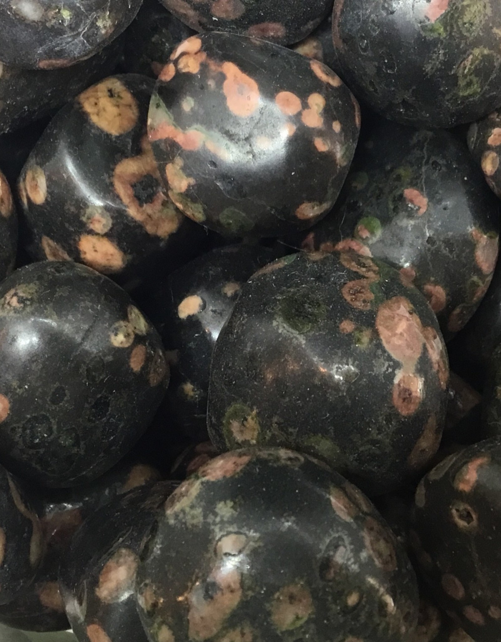 Red Snowflake Obsidian