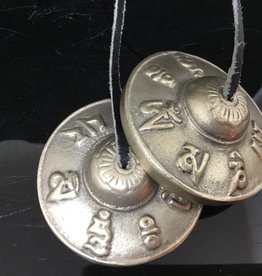 Tingsha - 8 Auspicious Symbols - Medium