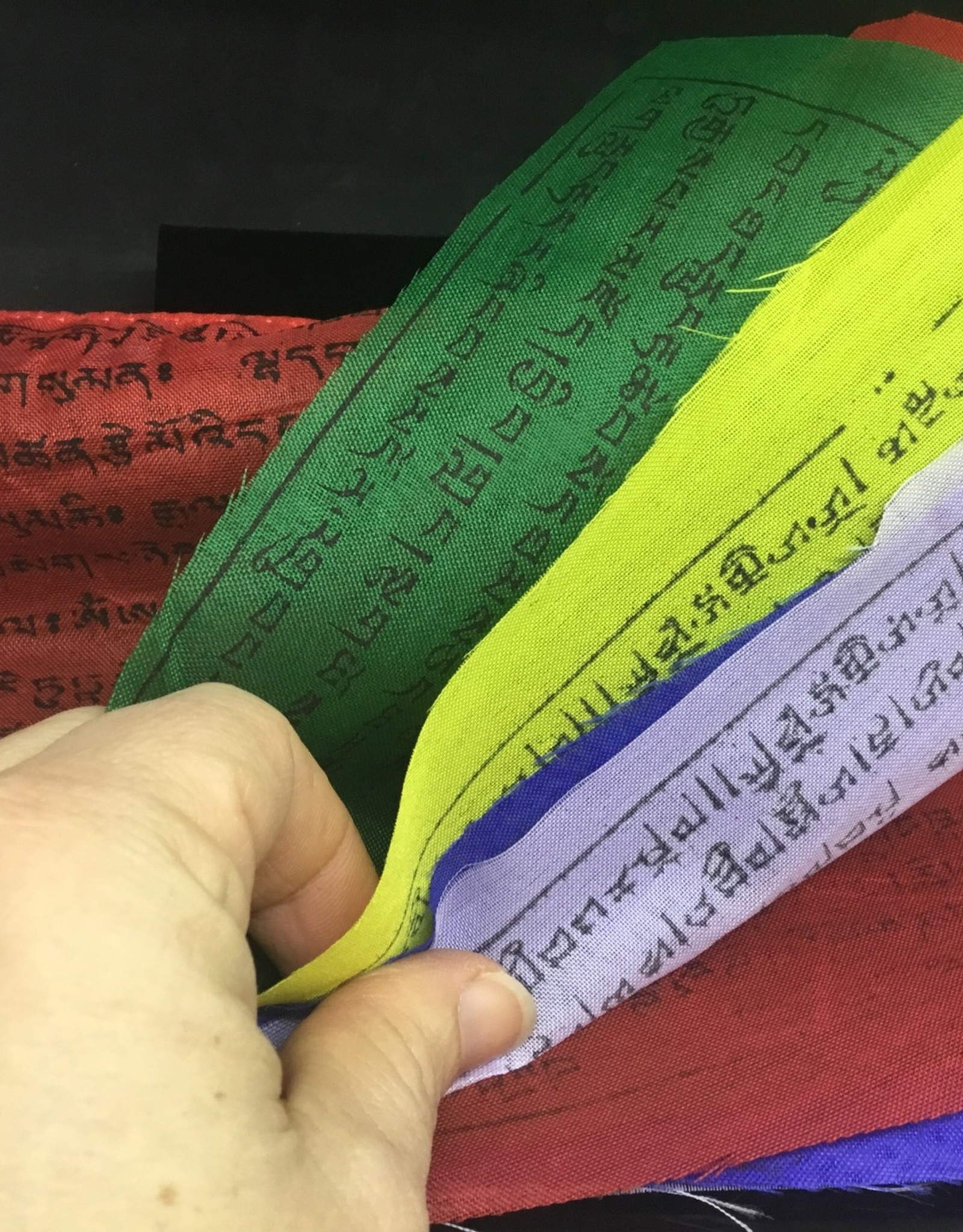 Large Traditional Tibetan Prayer Flags