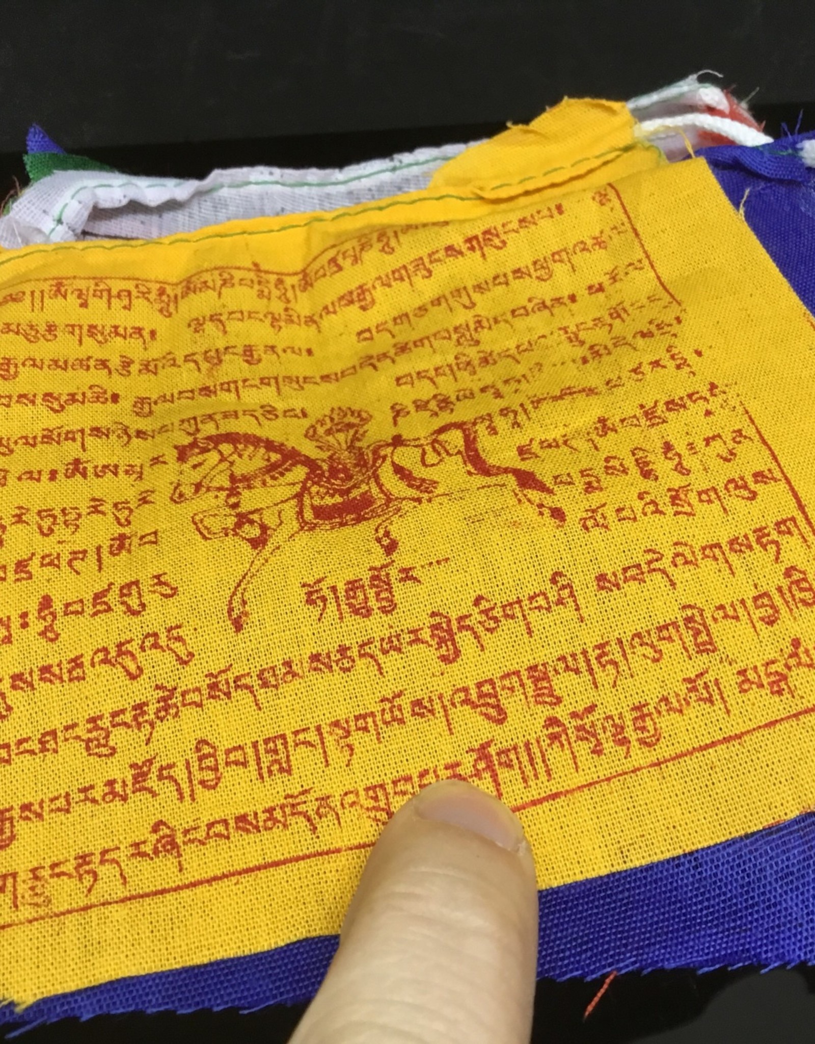Small Traditional Tibetan Prayer Flags