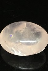 Rose Quartz Palm Stone