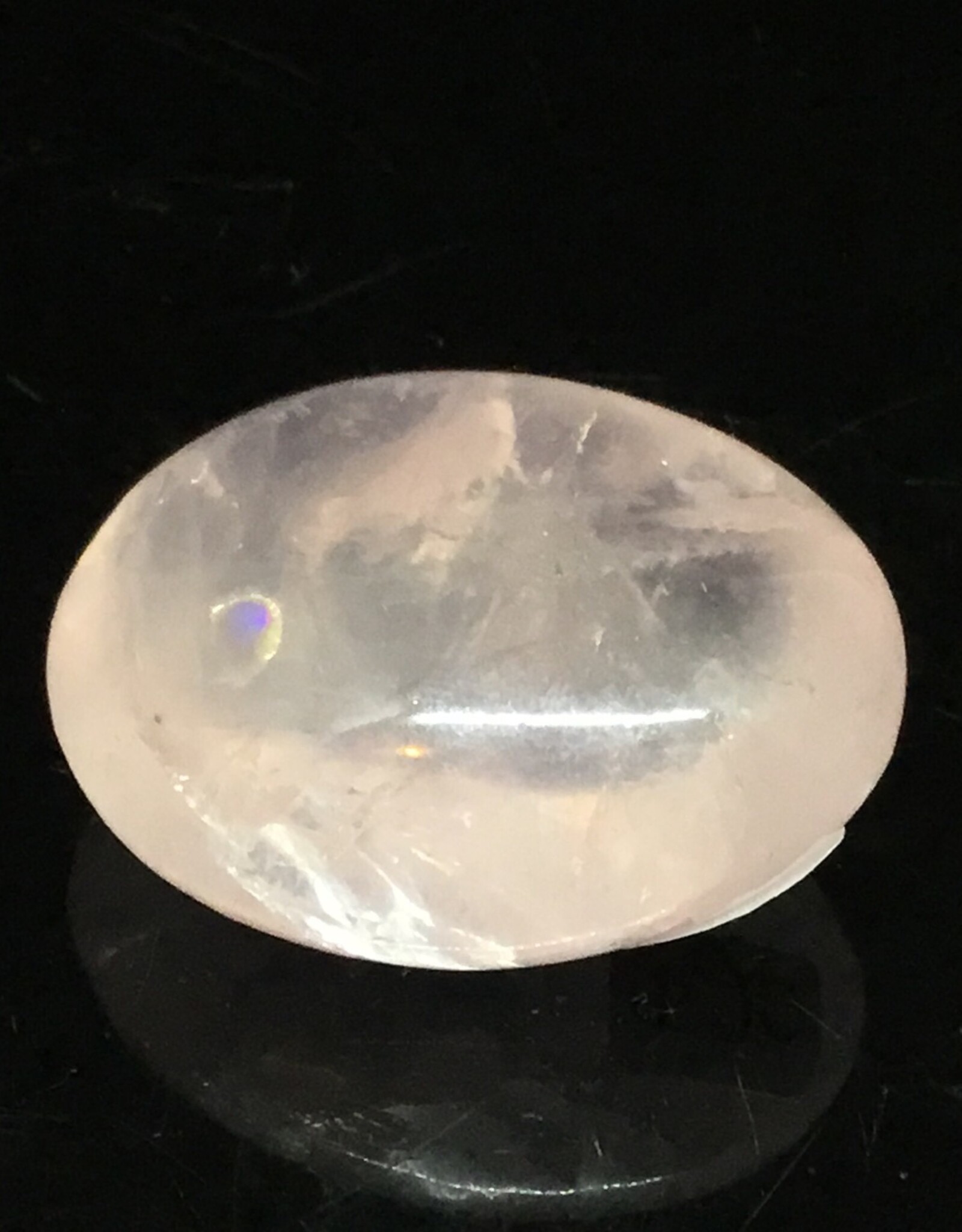 Rose Quartz Palm Stone