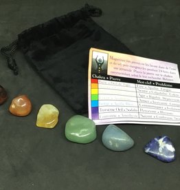 Chakra Balancing Kit 7 Stones
