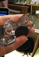 Aromatherapy Silver Plated Pendants