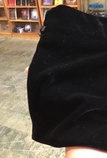 Velvet Bag Unlined - black 6X9