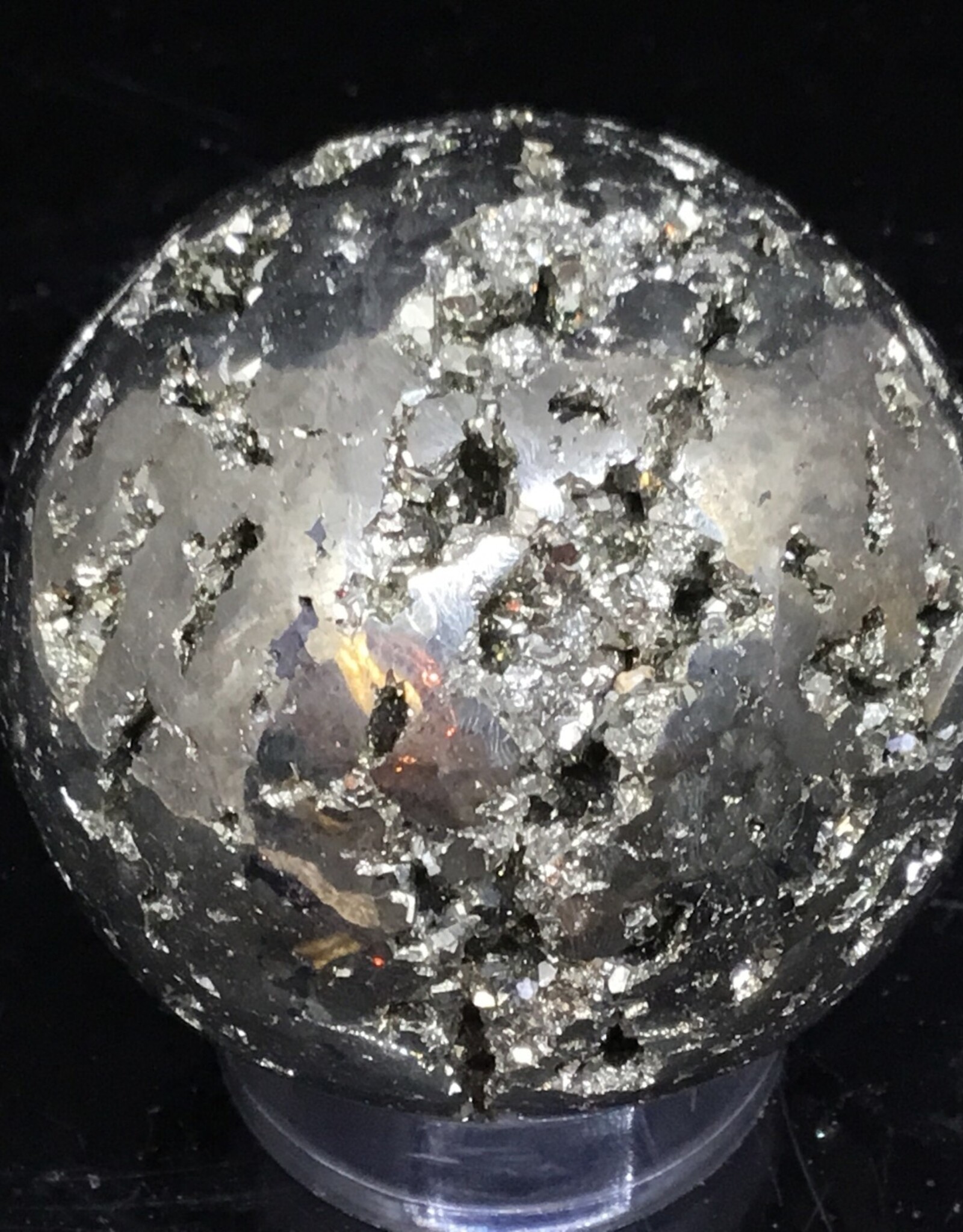 Pyrite Crystal Sphere