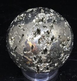 Pyrite Crystal Sphere