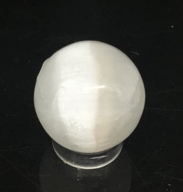 Selenite (Satin Spar) Small Sphere