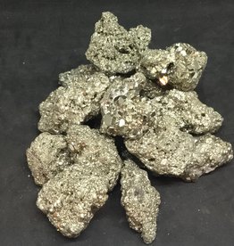 Pyrite raw chunks - Larger