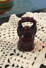 Red Polyresin Buddha Statue (2inch)