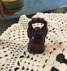 Red Polyresin Buddha Statue (2inch)