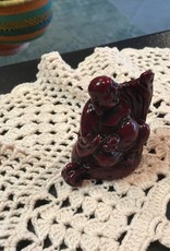 Red Polyresin Buddha Statue (2inch)